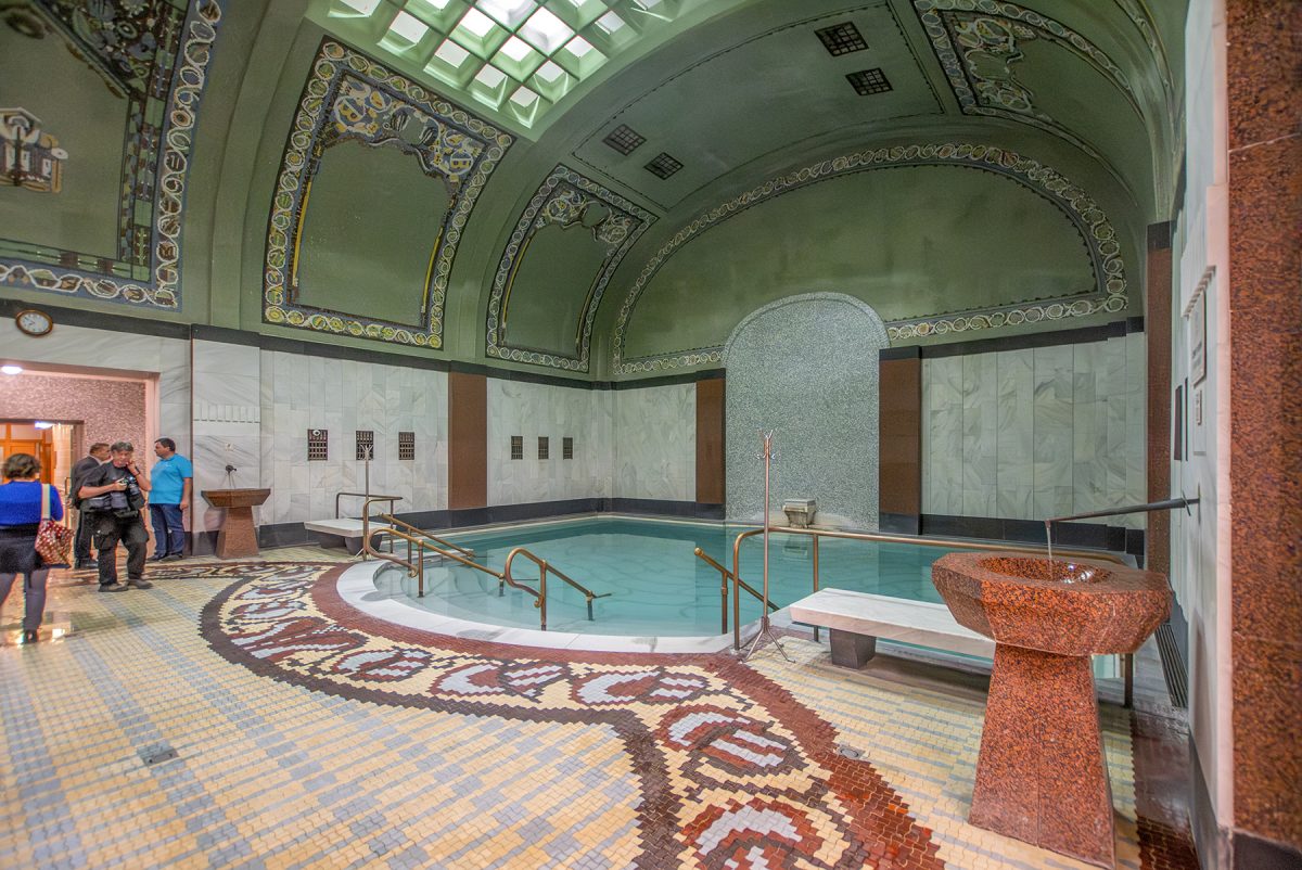 fürdő, Szent Gellért Gyógyfürdő, termálvíz, Budapest, átmeneti bezárás, felújítás